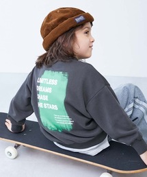 devirock（デビロック）の「デビラボ BIGシルエット プリント トレーナー（スウェット）」