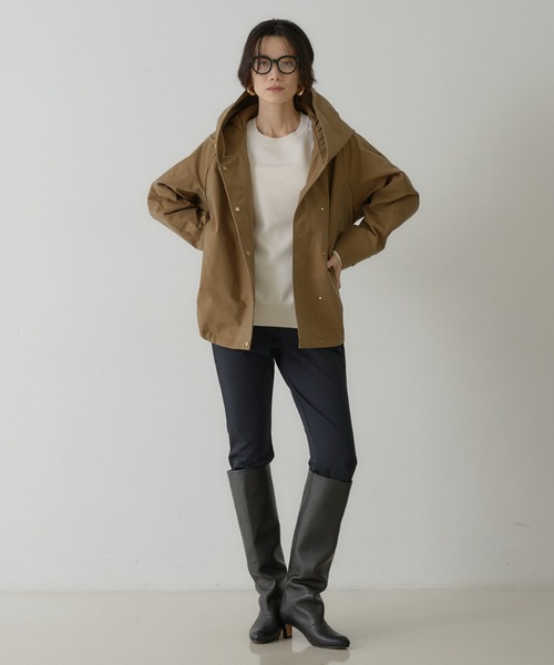 qualite(カリテ)の「ジャージーナローパンツ(その他パンツ・レディース・チャコールグレー/ブラック・36/38/34)」の14枚目の写真