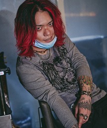 【GALFY/ガルフィー】あの頃の兄ちゃん SKULL TEE