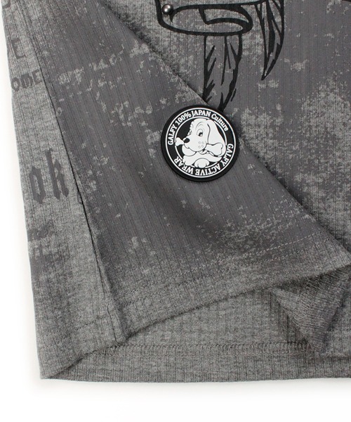 GALFY(ガルフィー)の「【GALFY/ガルフィー】あの頃の兄ちゃん SKULL TEE(Tシャツ/カットソー・メンズ・ホワイト/グレー/ブラック・M/L/XL)」の9枚目の写真