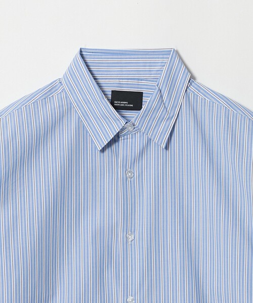 green label relaxing(グリーンレーベルリラクシング)の「【WEB限定】JUST fit JAMES FABRC パターン 長袖 シャツ(シャツ/ブラウス・メンズ・グレー系/コバルトブルー・XL/L/S/M)」の19枚目の写真