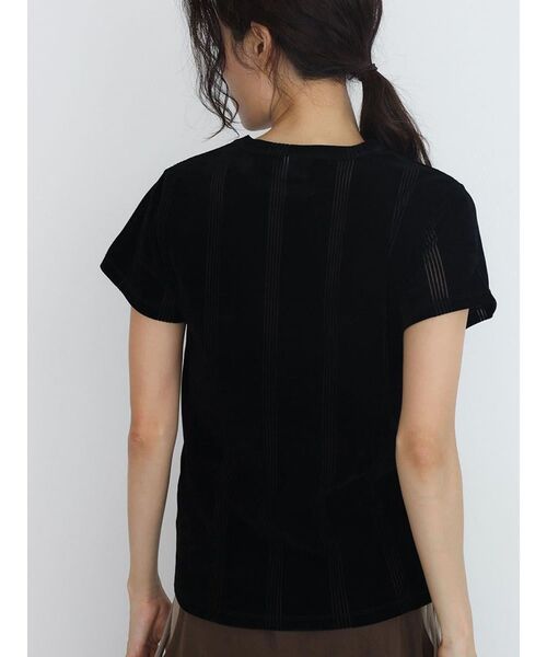 FIKA.（フィーカ）の「Flocky HS Tee（Tシャツ/カットソー・レディース・ブラック/ベージュ/ワインレッド・FREE）」の10枚目の写真
