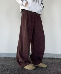 DSコーデュロイタックバルーンパンツ