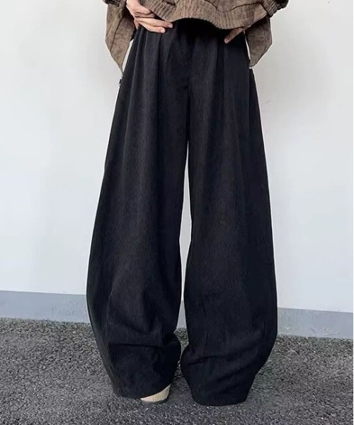DOUBLE STEAL(ダブルスティール)の「DSコーデュロイタックバルーンパンツ(その他パンツ・メンズ・ベージュ/ブラウン/ブラック/オフホワイト・LARGE/X-LARGE/MEDIUM)」の6枚目の写真