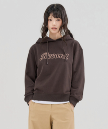 レディース チェーン刺繍フードTシャツ-FERG5166B08