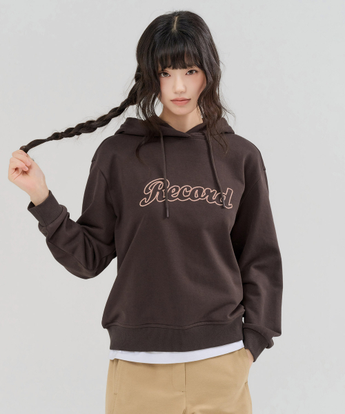CHASECULT(チェイスカルト)の「レディース チェーン刺繍フードTシャツ-FERG5166B08(パーカー・レディース・ブラウン・85/90)」の5枚目の写真
