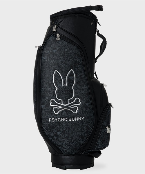 Psycho Bunny（サイコバニー）の「[GOLF]カートキャディバッグ MONOTONE EDITION（ショルダーバッグ・メンズ・ブラック・FREE）」の7枚目の写真