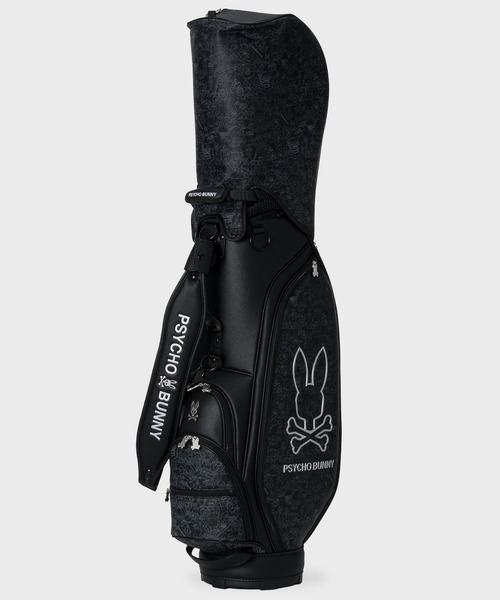 Psycho Bunny（サイコバニー）の「[GOLF]カートキャディバッグ MONOTONE EDITION（ショルダーバッグ・メンズ・ブラック・FREE）」の4枚目の写真