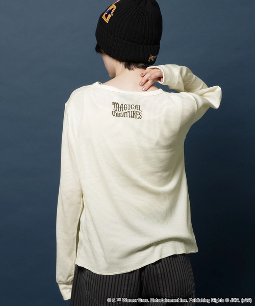 niko and...(ニコアンド)の「【ハリー・ポッター】【ファンタスティック・ビースト】コラボアソートワッフルプルオーバー(Tシャツ/カットソー・レディース・その他1/その他2・FREE)」の8枚目の写真