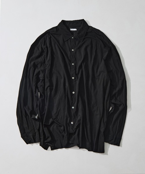KANEMASA PHIL.(カネマサフィル)の「【KANEMASA PHIL./カネマサフィル】46G Artisan Shirt(シャツ/ブラウス・メンズ・ピンク/ブラック/キナリ・L/M)」の10枚目の写真