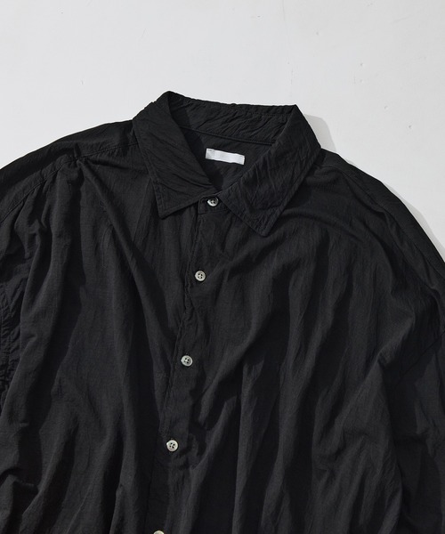 KANEMASA PHIL.(カネマサフィル)の「【KANEMASA PHIL./カネマサフィル】46G Artisan Shirt(シャツ/ブラウス・メンズ・ピンク/ブラック/キナリ・L/M)」の11枚目の写真