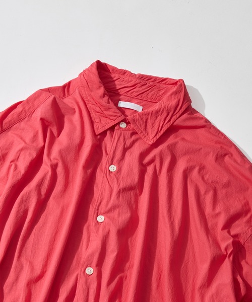 KANEMASA PHIL.(カネマサフィル)の「【KANEMASA PHIL./カネマサフィル】46G Artisan Shirt(シャツ/ブラウス・メンズ・ピンク/ブラック/キナリ・L/M)」の20枚目の写真