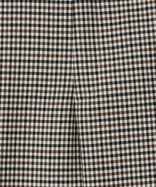 UNITED ARROWS(ユナイテッドアローズ)の「モダンチェック ノープリーツ ワイドストレート パンツ(スラックス・メンズ・ブラック・S/XL/L)」の16枚目の写真
