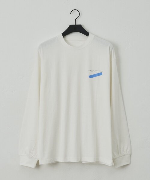 COLONY 2139(コロニートゥーワンスリーナイン)の「スクエアバックプリントロンT(Tシャツ/カットソー・メンズ・ホワイト/ブラック・MEDIUM/LARGE)」の3枚目の写真