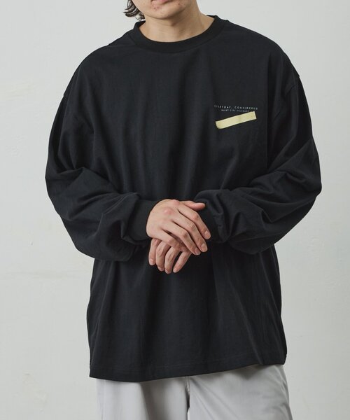 COLONY 2139(コロニートゥーワンスリーナイン)の「スクエアバックプリントロンT(Tシャツ/カットソー・メンズ・ホワイト/ブラック・MEDIUM/LARGE)」の14枚目の写真