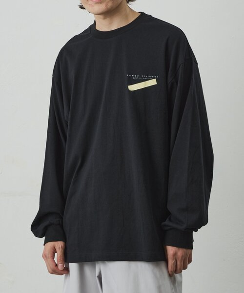 COLONY 2139(コロニートゥーワンスリーナイン)の「スクエアバックプリントロンT(Tシャツ/カットソー・メンズ・ホワイト/ブラック・MEDIUM/LARGE)」の15枚目の写真