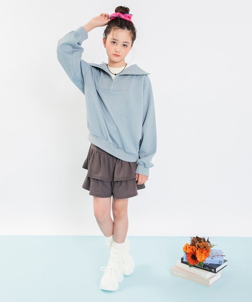 BRANSHES（ブランシェス）の「【MELLOW-LY/WEB限定】ルーズソックス（ソックス/靴下・キッズ・アイボリー・22-24㎝）」の4枚目の写真