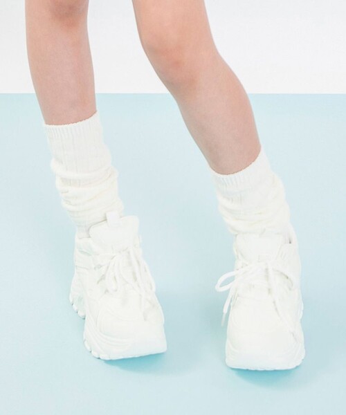 BRANSHES（ブランシェス）の「【MELLOW-LY/WEB限定】ルーズソックス（ソックス/靴下・キッズ・アイボリー・22-24㎝）」の5枚目の写真