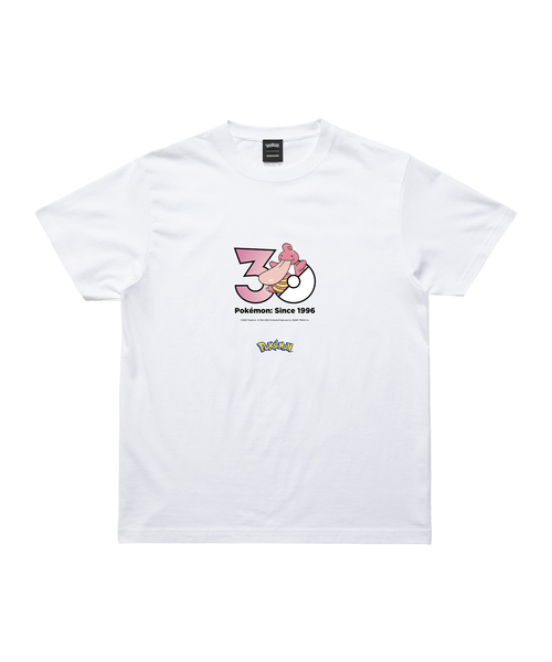 ZOZOSPOT(ゾゾスポット)の「Pokemon 30th Anniversary 1025 T-shirt 「ベロベルト」(Tシャツ/カットソー・レディース・ホワイト・SMALL/MEDIUM/LARGE/X-LARGE/XX-LARGE/XXX-LARGE/100cm/110cm/120cm/130cm/140cm/150cm/160cm)」の1枚目の写真