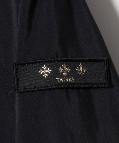 TATRAS（タトラス）の「＜TATRAS＞CYNARA フード ブルゾン（ブルゾン・レディース・ベージュ/ブラック・02）」の10枚目の写真
