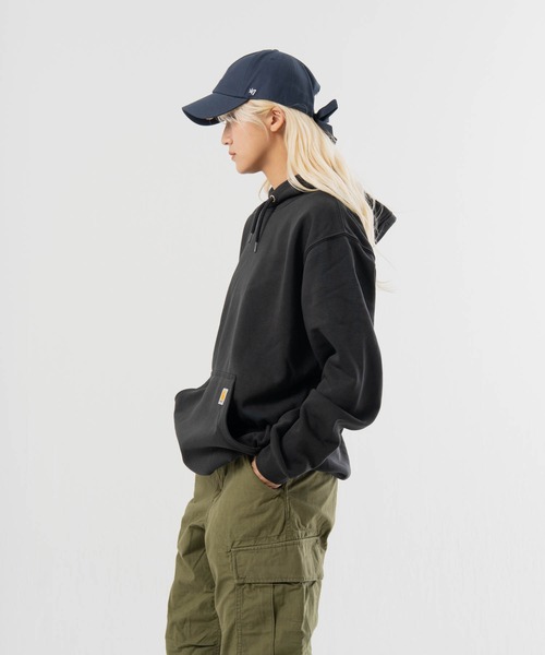 Carhartt（カーハート）の「CARHARTT- PULLOVER SWEATSHIRT（パーカー・メンズ・グレー/ブラック・M/XL/L）」の7枚目の写真