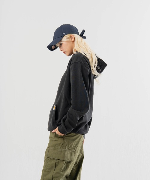Carhartt（カーハート）の「CARHARTT- PULLOVER SWEATSHIRT（パーカー・メンズ・グレー/ブラック・M/XL/L）」の8枚目の写真