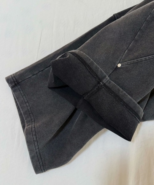 CHUN CHUN NOTES(チュンチュンノーツ)の「26AW/ヴィンテージ加工カーブシルエットスウェットパンツ(スウェットパンツ・レディース・グレー・M)」の14枚目の写真