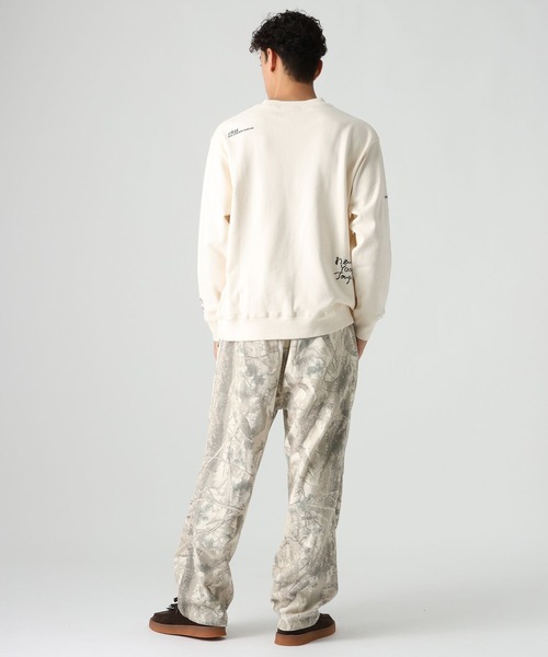 Manhattan Portage（マンハッタンポーテージ）の「【Manhattan Portage(マンハッタンポーテージ)】刺繍スウェットプルオーバー（Tシャツ/カットソー・メンズ・ブラック/アイボリー・MEDIUM/LARGE）」の12枚目の写真