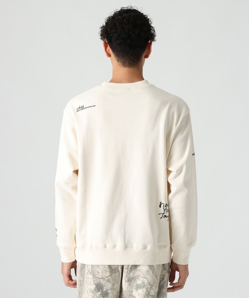 Manhattan Portage（マンハッタンポーテージ）の「【Manhattan Portage(マンハッタンポーテージ)】刺繍スウェットプルオーバー（Tシャツ/カットソー・メンズ・ブラック/アイボリー・MEDIUM/LARGE）」の18枚目の写真