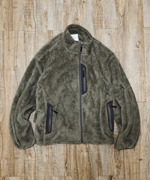 FREAK'S STORE(フリークスストア)の「限定展開 ミリタリー シャギー ジップ ブルゾン(ブルゾン・メンズ・オリーブ/チャコールグレー/ブラック・MEDIUM/SMALL/LARGE)」の6枚目の写真