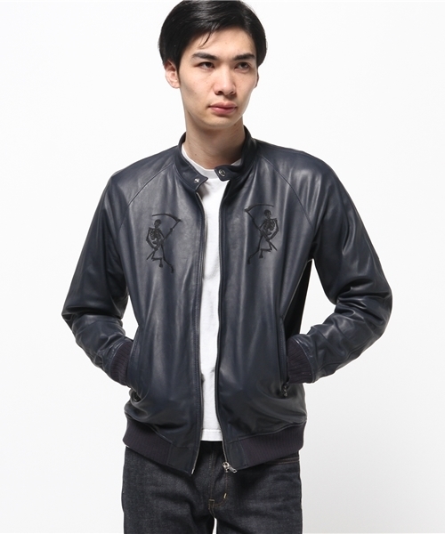 HYSTERIC GLAMOUR（ヒステリックグラマー）の「シープレザースカジャン 