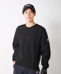 【FILA GOLF/フィラゴルフ】プレーティングニットセーター ゴルフ