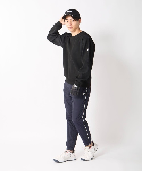 FILA GOLF(フィラゴルフ )の「【FILA GOLF/フィラゴルフ】プレーティングニットセーター ゴルフ(ニット/セーター・メンズ・ブラック/ベージュ・MEDIUM/LARGE/X-LARGE/XX-LARGE)」の16枚目の写真