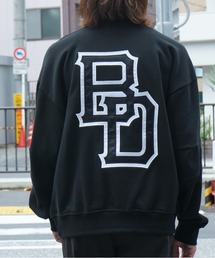 《BEN DAVIS PROJECT LINE》EMBRO SWEAT SHIRTS/刺繍スウェット 裏毛
