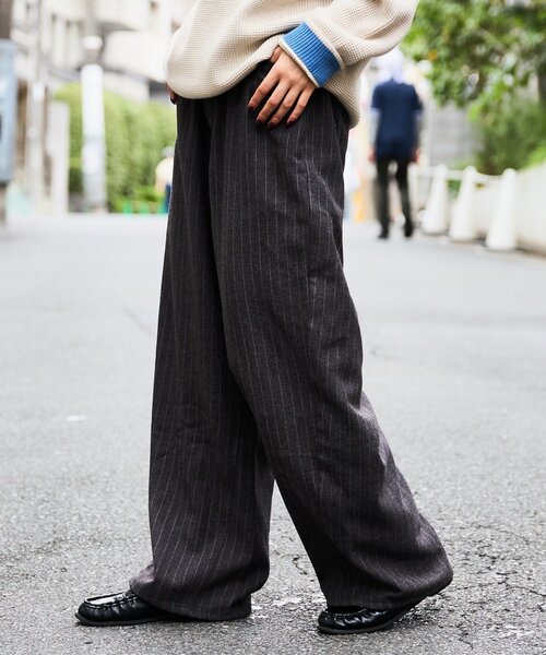 CIAOPANIC TYPY（チャオパニックティピー）の「【UNISEX】アソート柄フランネルカーブパンツ（その他パンツ・メンズ・ブラック/ブラウン/グレー・MEDIUM/LARGE）」の13枚目の写真