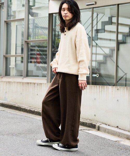 CIAOPANIC TYPY（チャオパニックティピー）の「【UNISEX】アソート柄フランネルカーブパンツ（その他パンツ・メンズ・ブラック/ブラウン/グレー・MEDIUM/LARGE）」の5枚目の写真