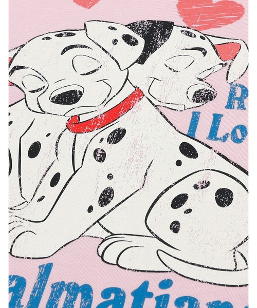 Little sunny bite（リトルサニーバイト）の「【8】【it】【little sunny bite Disney collection】【little sunny bite Disney collection】 little sunny bite ★ Disney 101 big tee（Tシャツ/カットソー・レディース・ブラック/ピンク/ホワイト・MEDIUM/SMALL）」の4枚目の写真