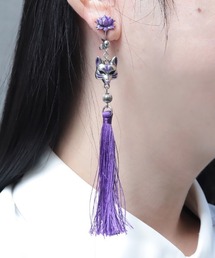 REZEN（リゼン）の「狐面×タッセルピアス（ピアス（両耳用））」