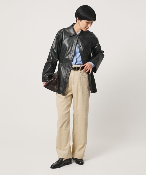 UNITED ARROWS(ユナイテッドアローズ)の「コーデュロイ ワイドパンツ(その他パンツ・レディース・ダークブラウン/ナチュラル・38/36)」の7枚目の写真