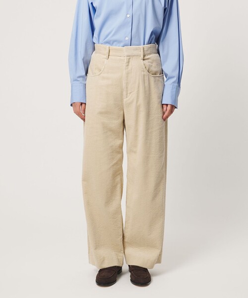 UNITED ARROWS(ユナイテッドアローズ)の「コーデュロイ ワイドパンツ(その他パンツ・レディース・ダークブラウン/ナチュラル・38/36)」の8枚目の写真