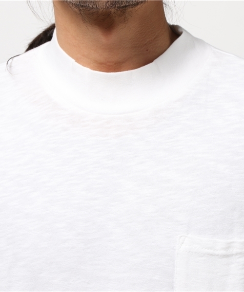 WHO'S WHO gallery（フーズフーギャラリー）の「フルーツモックネック（スウェット・メンズ・ホワイト/ブラック/グレー・LARGE/MEDIUM）」の7枚目の写真