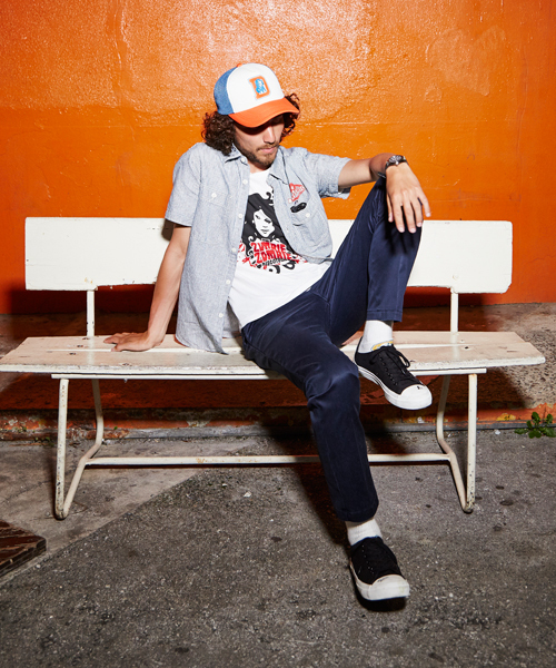 HYSTERIC GLAMOUR(ヒステリックグラマー)の「ZOMBIE ZOMBIE pt T-SH(Tシャツ/カットソー・メンズ・ホワイト/イエロー/ブラック・MEDIUM/SMALL/LARGE/X-LARGE)」の4枚目の写真