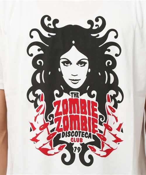 HYSTERIC GLAMOUR(ヒステリックグラマー)の「ZOMBIE ZOMBIE pt T-SH(Tシャツ/カットソー・メンズ・ホワイト/イエロー/ブラック・MEDIUM/SMALL/LARGE/X-LARGE)」の9枚目の写真