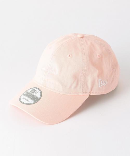 NEW ERA（ニューエラ）の「【別注】 ＜NEW ERA＞ ∴ 9TWENTY NY/キャップ◆（キャップ・メンズ・ブラック/ライトピンク・ONE SIZE）」の2枚目の写真