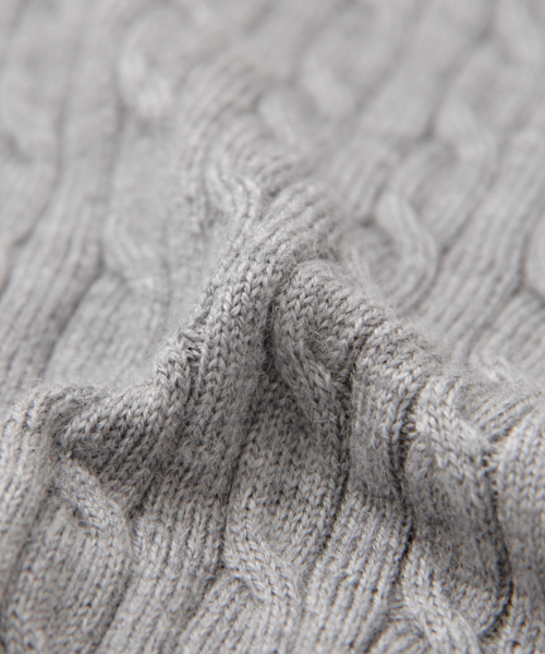 URBAN RESEARCH Sonny Label(アーバンリサーチサニーレーベル)の「Sonny Label ウォッシャブルウールケーブルプルオーバー(ニット/セーター・レディース・テラコッタ/ベージュ/ネイビー/ブラウン系その他/グレー・FREE)」の9枚目の写真