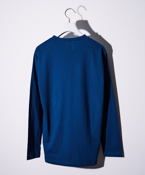 STUDIOUS(ステュディオス)の「【ZOZO限定】STUDIOUS シルキータッチVネックロンT - made in japan - (Tシャツ/カットソー・メンズ・ブルー/ホワイト/ブラック/ワイン/イエロー・3/2/1)」の15枚目の写真