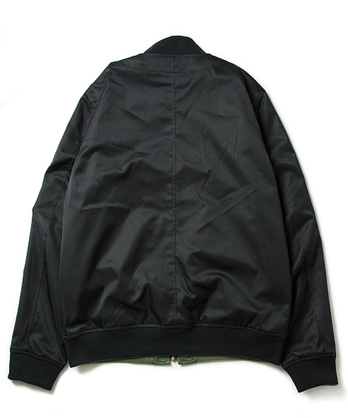 JACKROSE（ジャックローズ）の「フード付きリバーシブルMA-1 （MA-1・メンズ・カーキ/ブラック・L/XL/M）」の10枚目の写真
