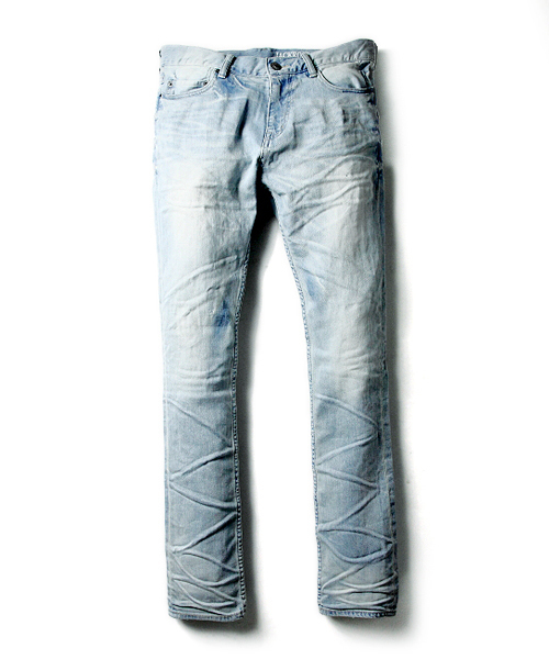 JACKROSE(ジャックローズ)の「スーパーストレッチベーシックデニム(デニムパンツ・メンズ・サックスブルー/インディゴブルー・L/S/M/XL)」の14枚目の写真