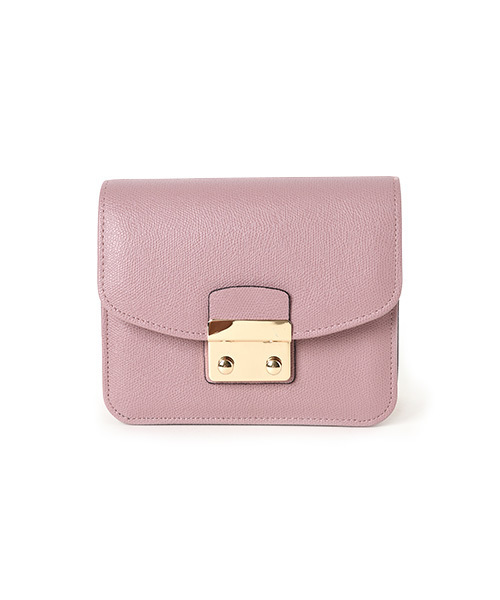 marjour（マージュール）の「ECO LEATHER POCHETTE（ショルダーバッグ・レディース・グレー/ホワイト/ピンク/キャメル/ワイン・ﾌﾘ-）」の16枚目の写真