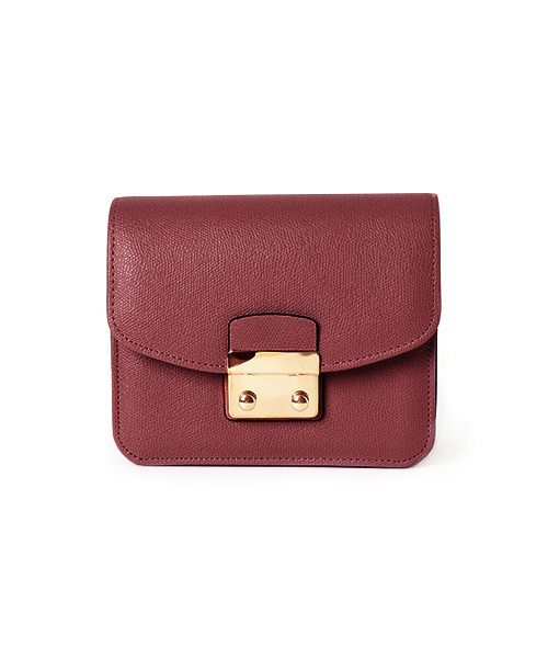 marjour（マージュール）の「ECO LEATHER POCHETTE（ショルダーバッグ・レディース・グレー/ホワイト/ピンク/キャメル/ワイン・ﾌﾘ-）」の18枚目の写真